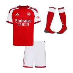 Dziecięcy kompletny strój Arsenalu domowa 2026/27