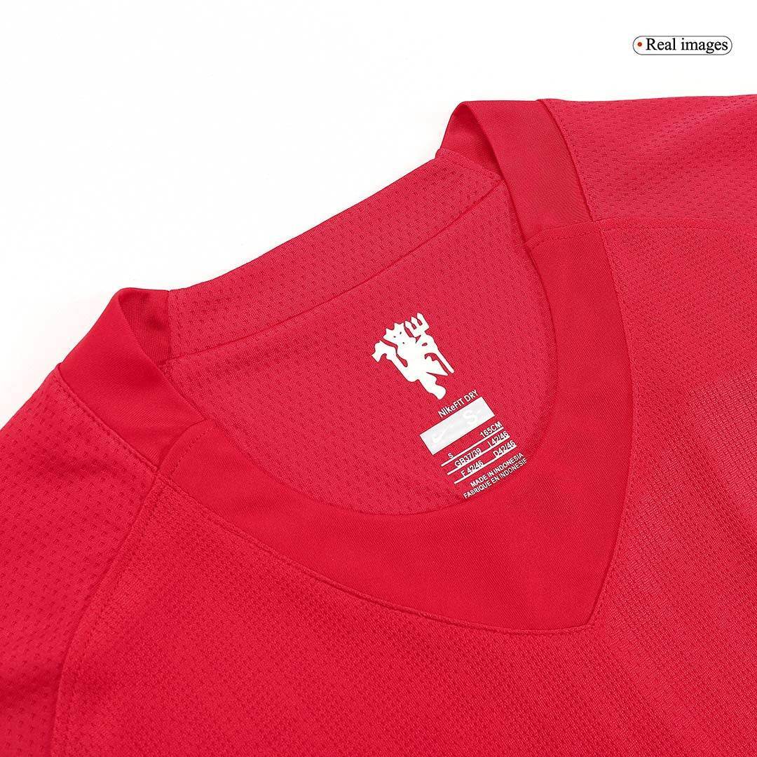 Retro 2007/08 Męska Koszulka Domowa MU z Długim Rękawem - Topowe Koszulki Pilkarskie Sklep Internetowy