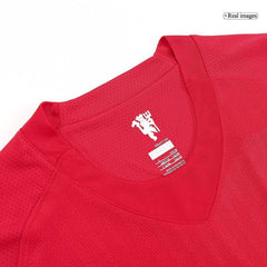 Retro 2007/08 Męska Koszulka Domowa MU z Długim Rękawem - Topowe Koszulki Pilkarskie Sklep Internetowy