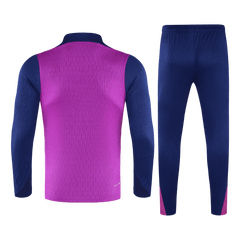 Juniorski Barcelona Bluza z zamkiem Komplet Dresowy 2025/26