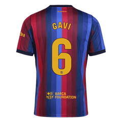 Męska domowa koszulka FC Barcelony 2026/27 – GAVI #6 [Premium]