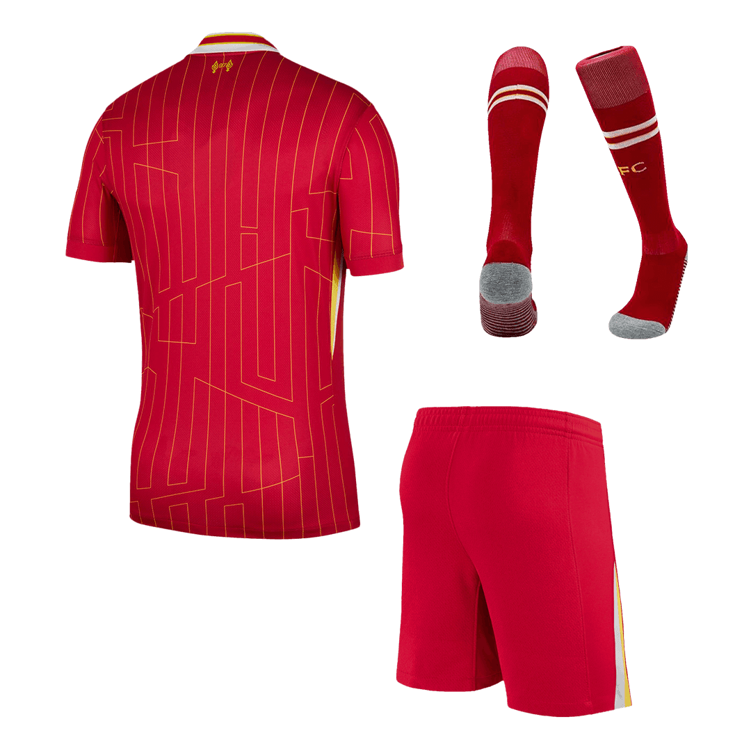 Koszulka piłkarska Liverpool Home (Koszulka+Szorty+Skarpety) 2024/25 - Topowe Koszulki Pilkarskie Sklep Internetowy