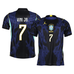 Męska koszulka Brazylii wyjazdowa VINI JR. #7 wersja zawodnicza – Mundial 2026