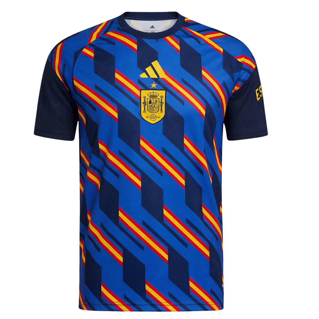 Męska Koszulka Przedmeczowa Spain World Cup 2026
