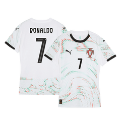 Damska Koszulka Wyjazdowa Portugalia RONALDO #7 2025 - Topowe Koszulki Pilkarskie Sklep Internetowy
