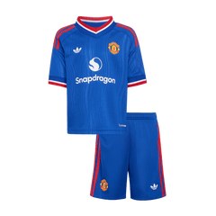 Dziecięcy zestaw Manchesteru United wyjazdowa 2026/27