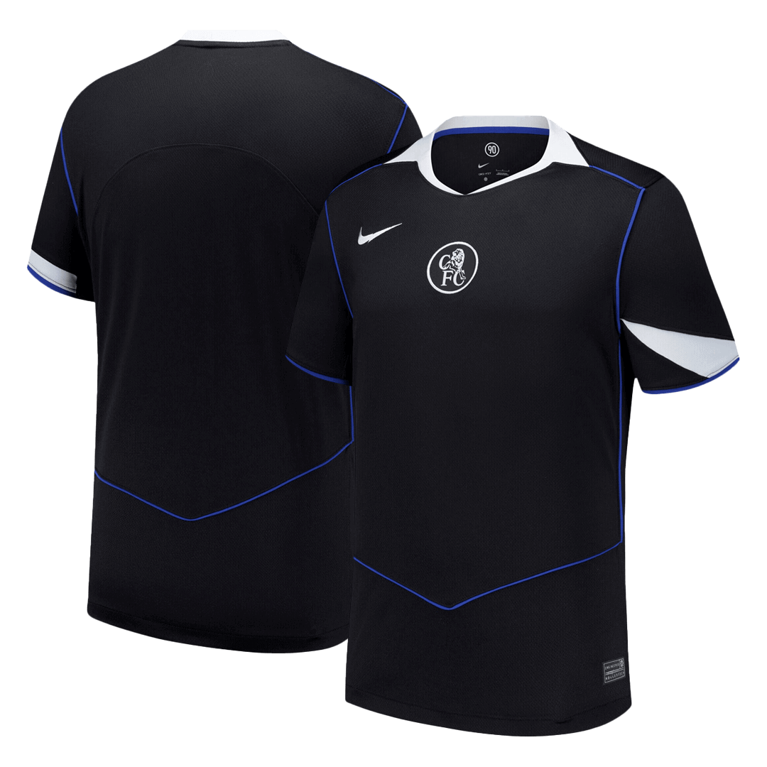 Męski Zestaw Trzecia Wyjazdowa Chelsea (Koszulka + Spodenki + Skarpety) 2025/26