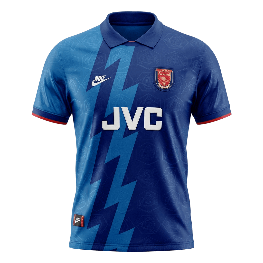 Męska Koszulka Retro Wyjazdowa Arsenal 1995
