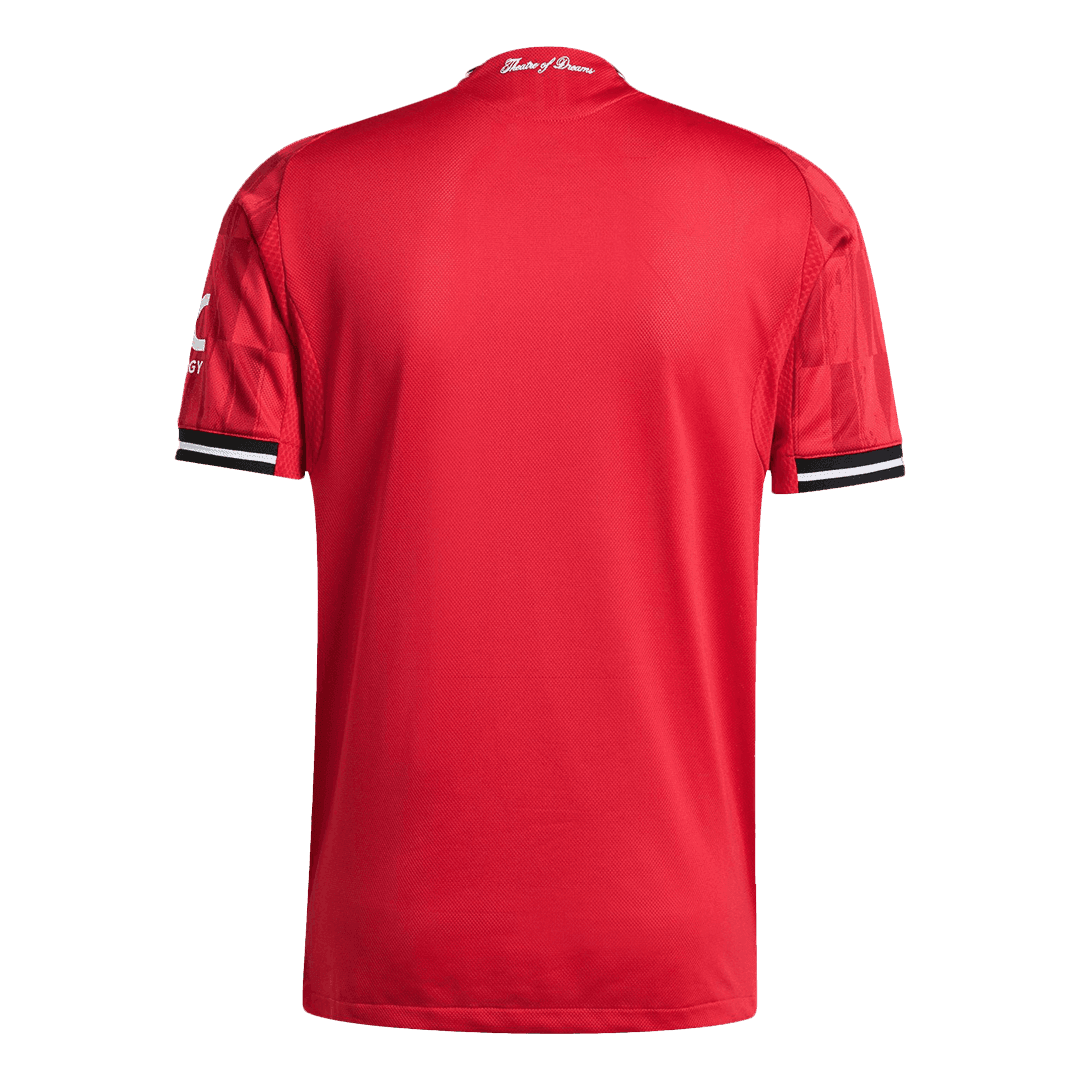 Męska Koszulka Domowa Manchester United Wersja Piłkarska 2025/26 - Slim Fit - Topowe Koszulki Pilkarskie Sklep Internetowy