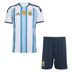 Męski zestaw Argentyny domowy – Mundial 2026 [PREMIUM]