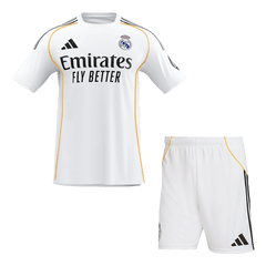 Męski Zestaw Domowy Real Madryt (Koszulka+Spodenki) 2025/26