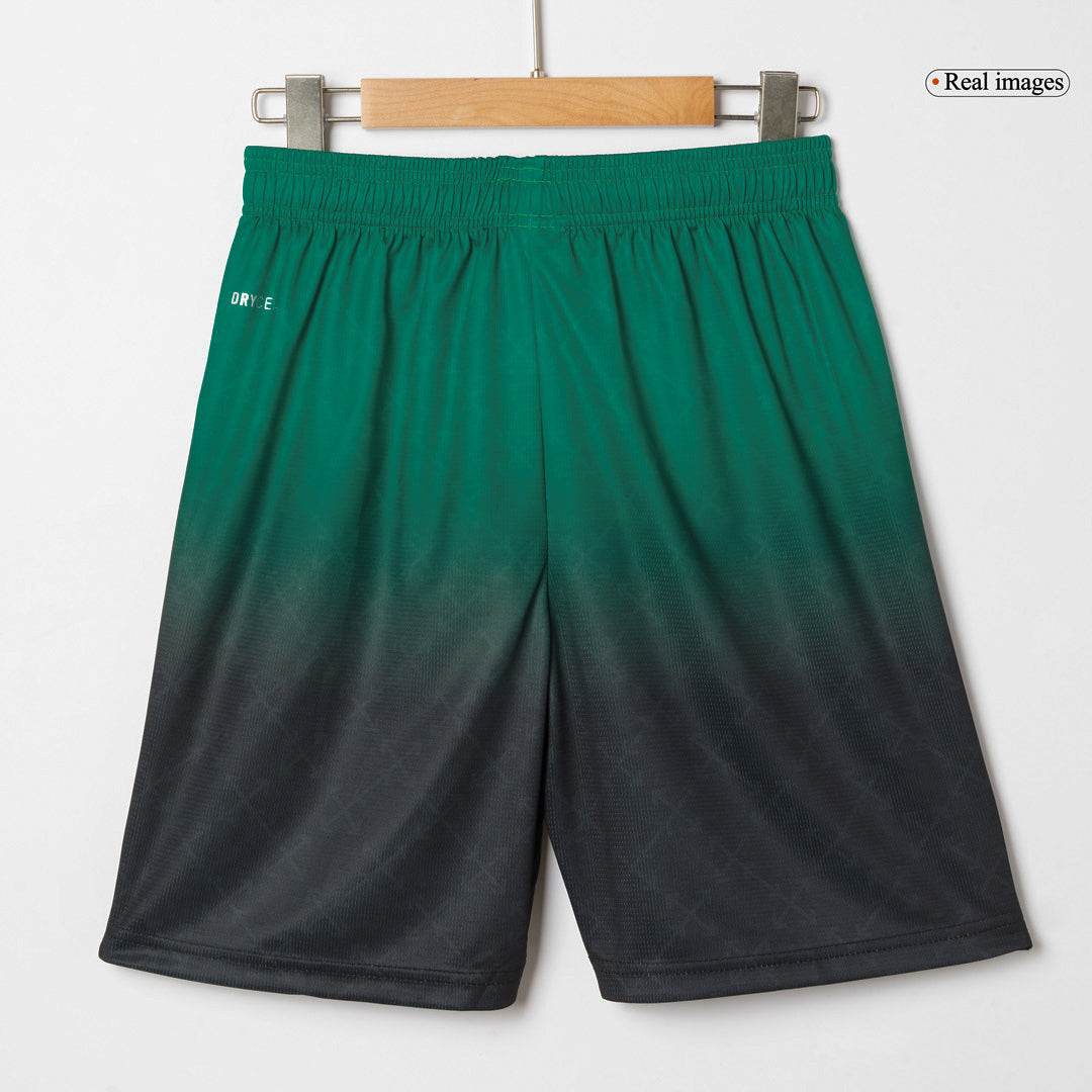 Męski Zestaw Czwarta Wyjazdowa AC Milan (Koszulka+Spodenki) 2024/25 - Topowe Koszulki Pilkarskie Sklep Internetowy