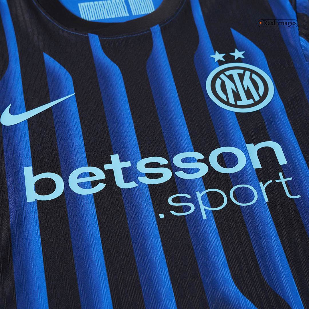 Męska Koszulka Domowa Inter Milan DUMFRIES #2 Wersja Piłkarska 2025/26 - Slim Fit - Topowe Koszulki Pilkarskie Sklep Internetowy
