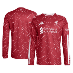 Męska koszulka Liverpoolu domowa z długim rękawem 2026/27