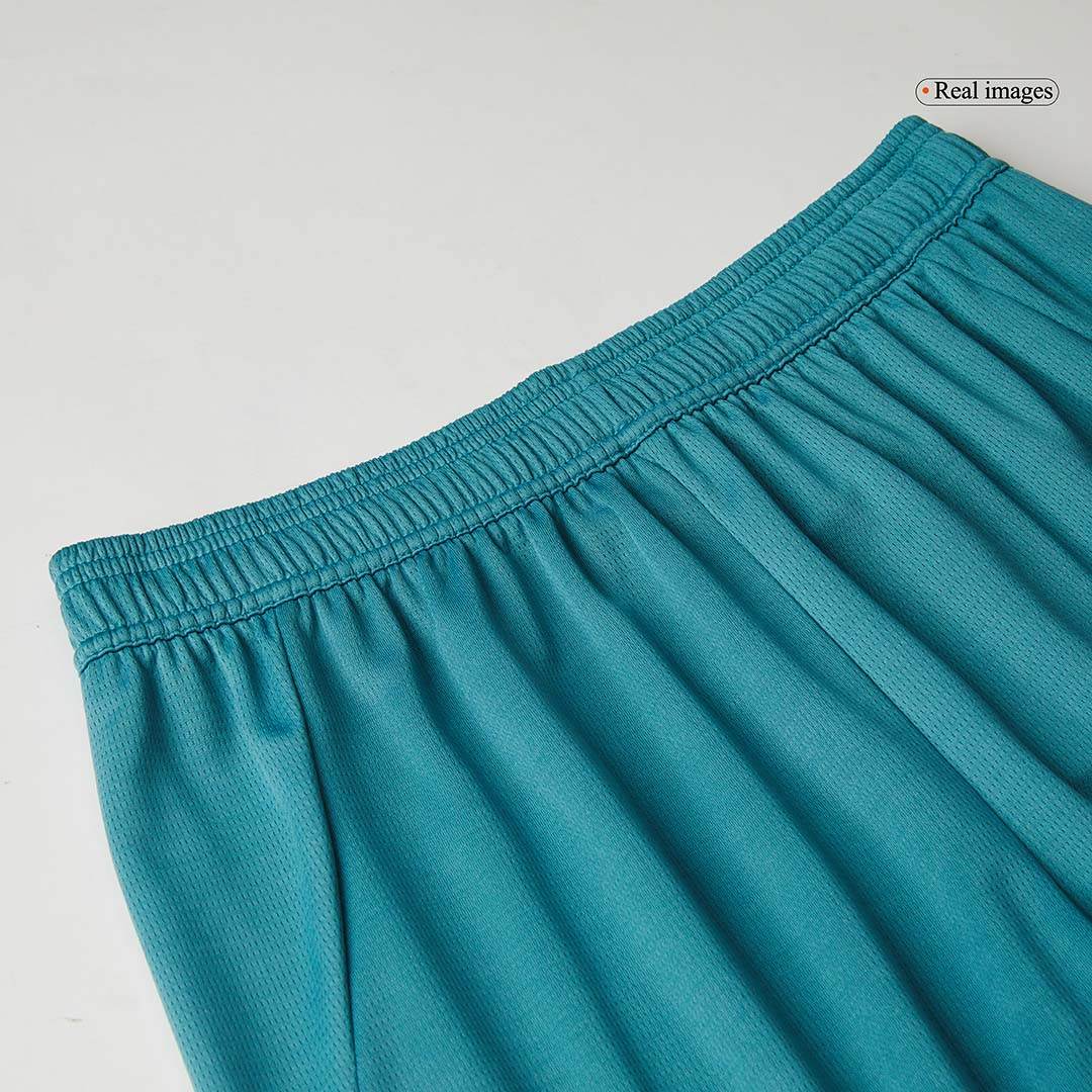 Męska Wysokiej jakości komplet koszulek piłkarskich Manchester City Fourth Away (koszulka + spodenki) 2024/25 - Zdecydowanie City - Topowe Koszulki Pilkarskie Sklep Internetowy