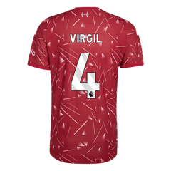 Męska koszulka Liverpoolu domowa VIRGIL #4 wersja zawodnicza 2026/27