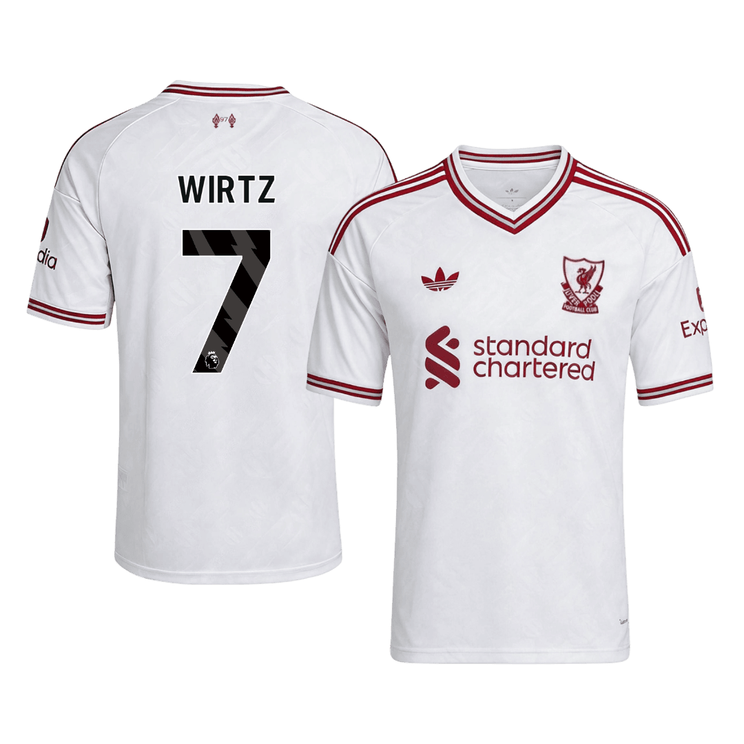 Męska koszulka Liverpoolu wyjazdowa WIRTZ #7 2026/27