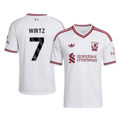 Męska koszulka Liverpoolu wyjazdowa WIRTZ #7 2026/27