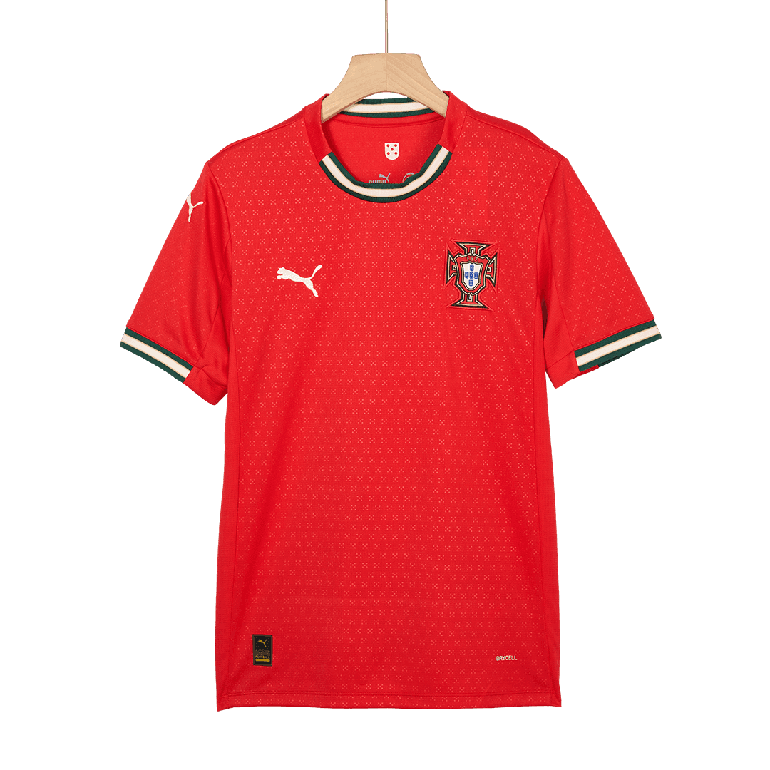 Męska Koszulka Domowa Portugalia DIOGO J. #21 2025 - Topowe Koszulki Pilkarskie Sklep Internetowy