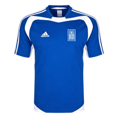 Męska koszulka Grecji domowa Retro 2004