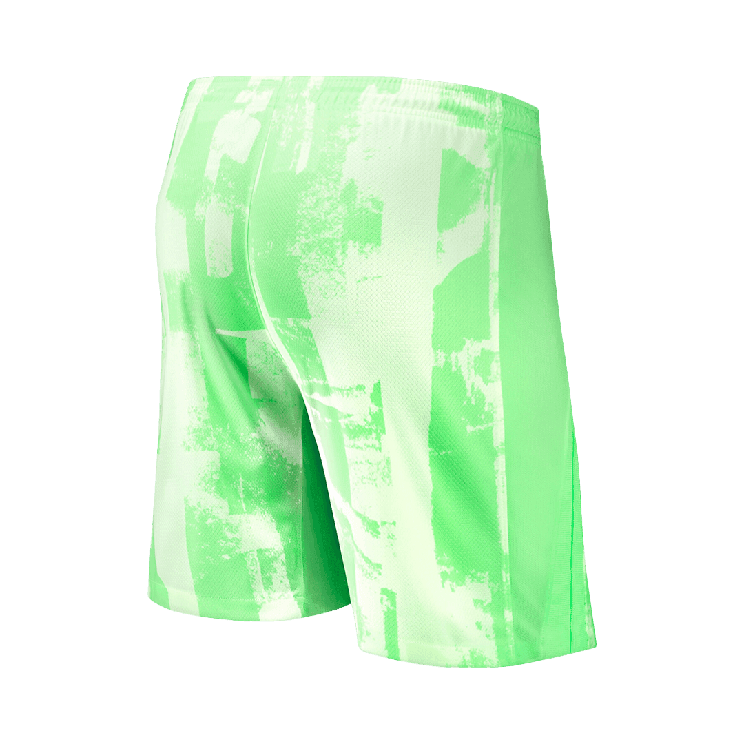 Barcelona Third Away Zestaw Piłkarski (Koszulka+Spodenki) 2024/25 - UCL (Spotify Logo without Text) - Topowe Koszulki Pilkarskie Sklep Internetowy