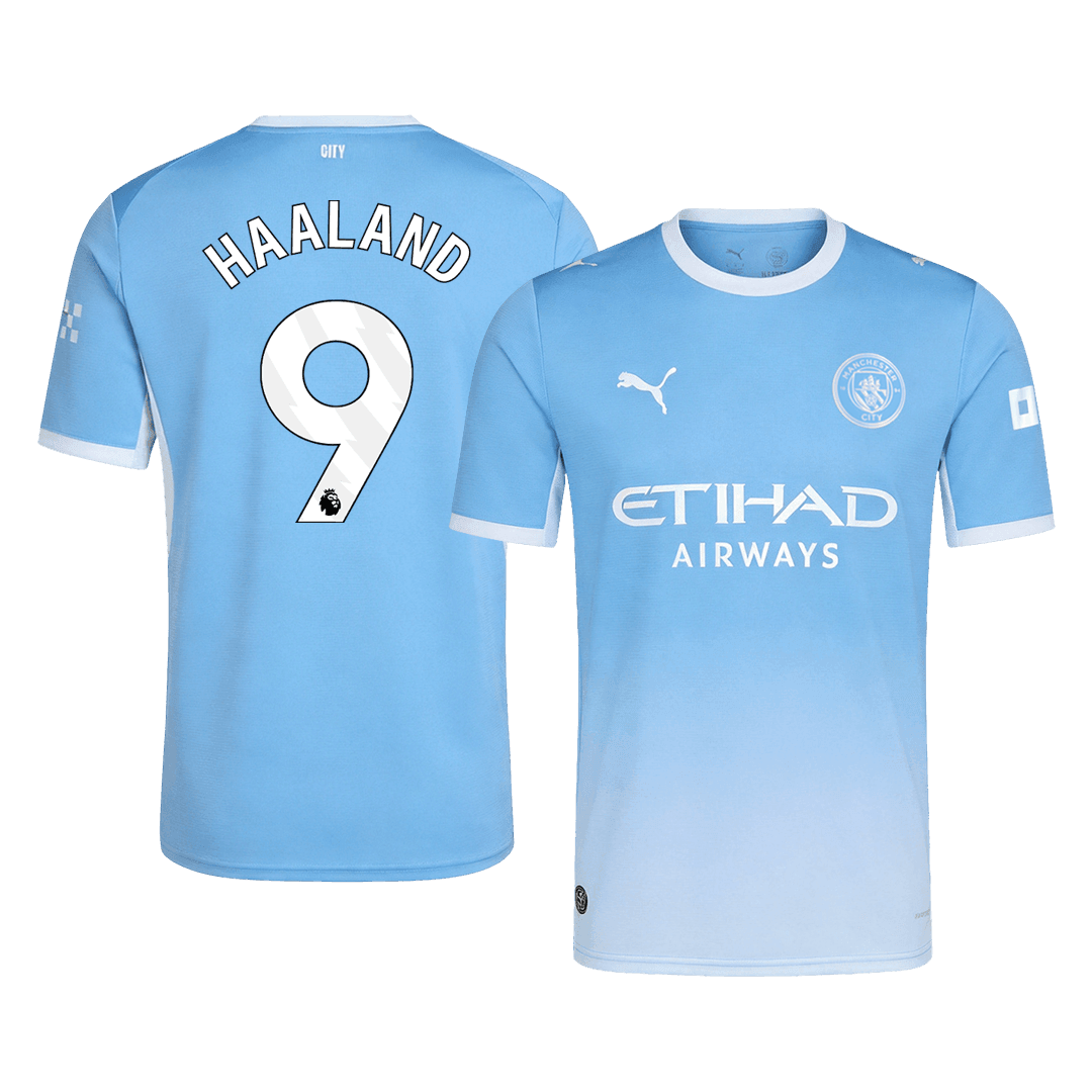 Męska koszulka Manchesteru City domowa HAALAND #9 2026/27
