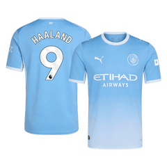 Męska koszulka Manchesteru City domowa HAALAND #9 2026/27