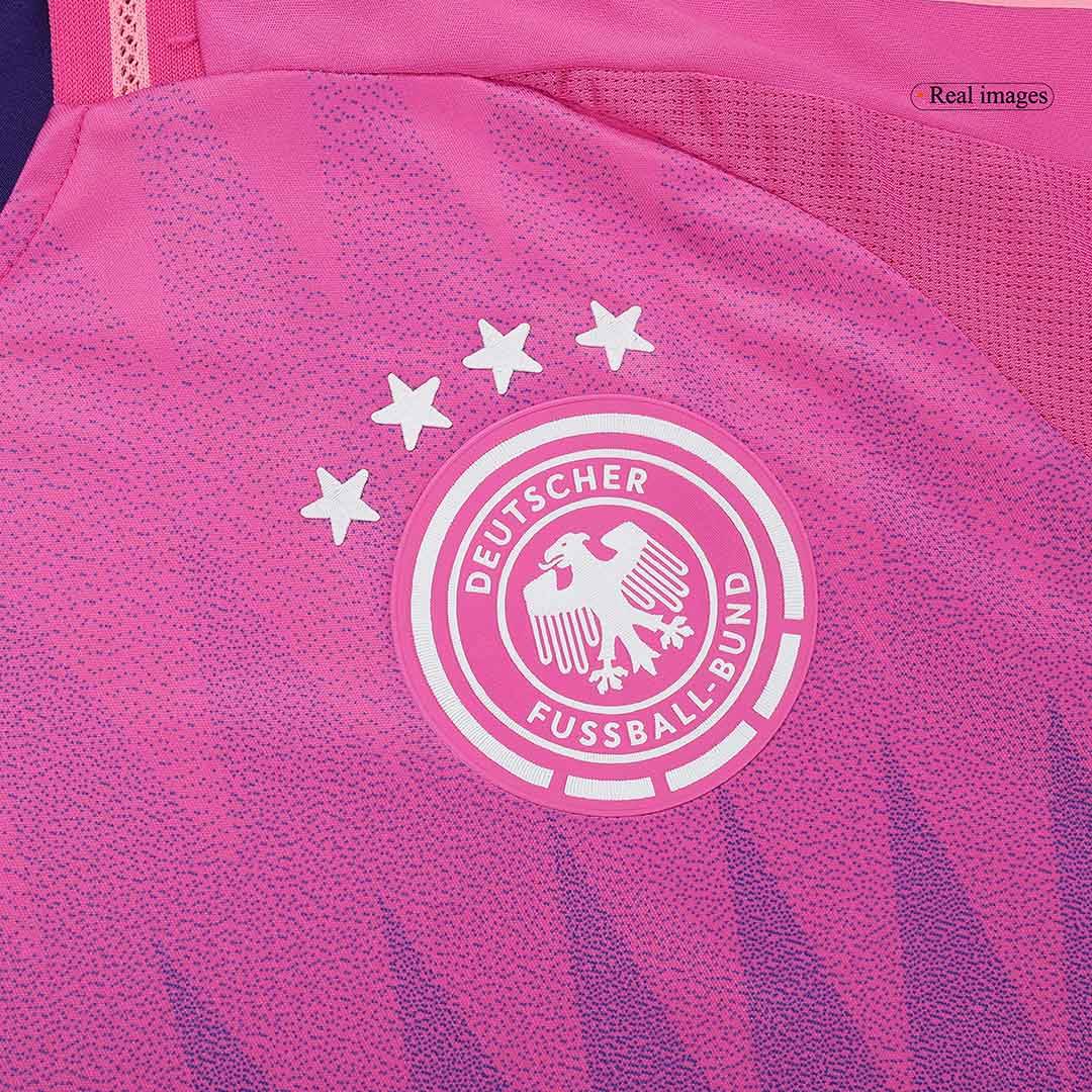 Męska wyjazdowa koszulka piłkarska Niemcy na Euro 2024 - Slim Fit - Topowe Koszulki Pilkarskie Sklep Internetowy