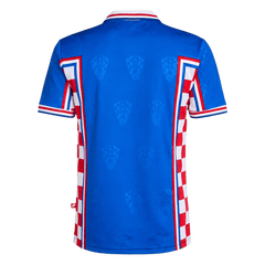 Męska koszulka Chorwacji wyjazdowa Retro 1998