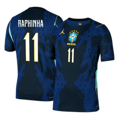 Męska koszulka Brazylii wyjazdowa RAPHINHA #11 wersja zawodnicza - Mundial 2026
