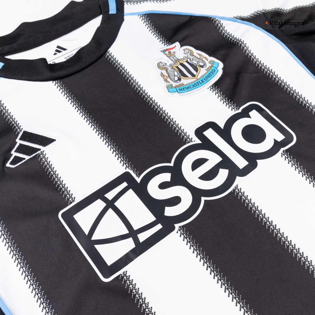 Dziecięcy Zestaw Domowa Newcastle United (Koszulka+Spodenki) 2025/26