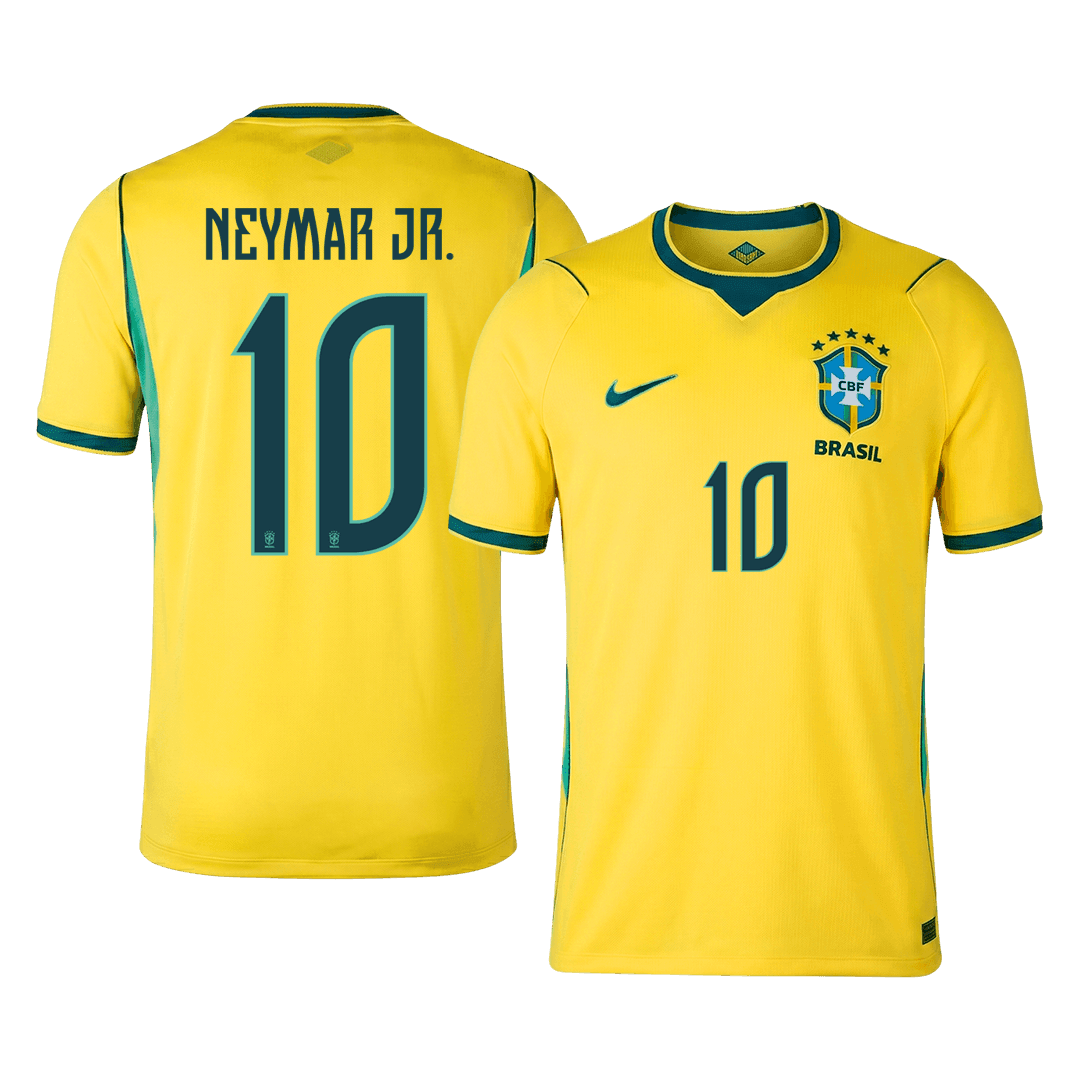 Męska koszulka Brazylii domowa NEYMAR JR. #10 - Mundial 2026