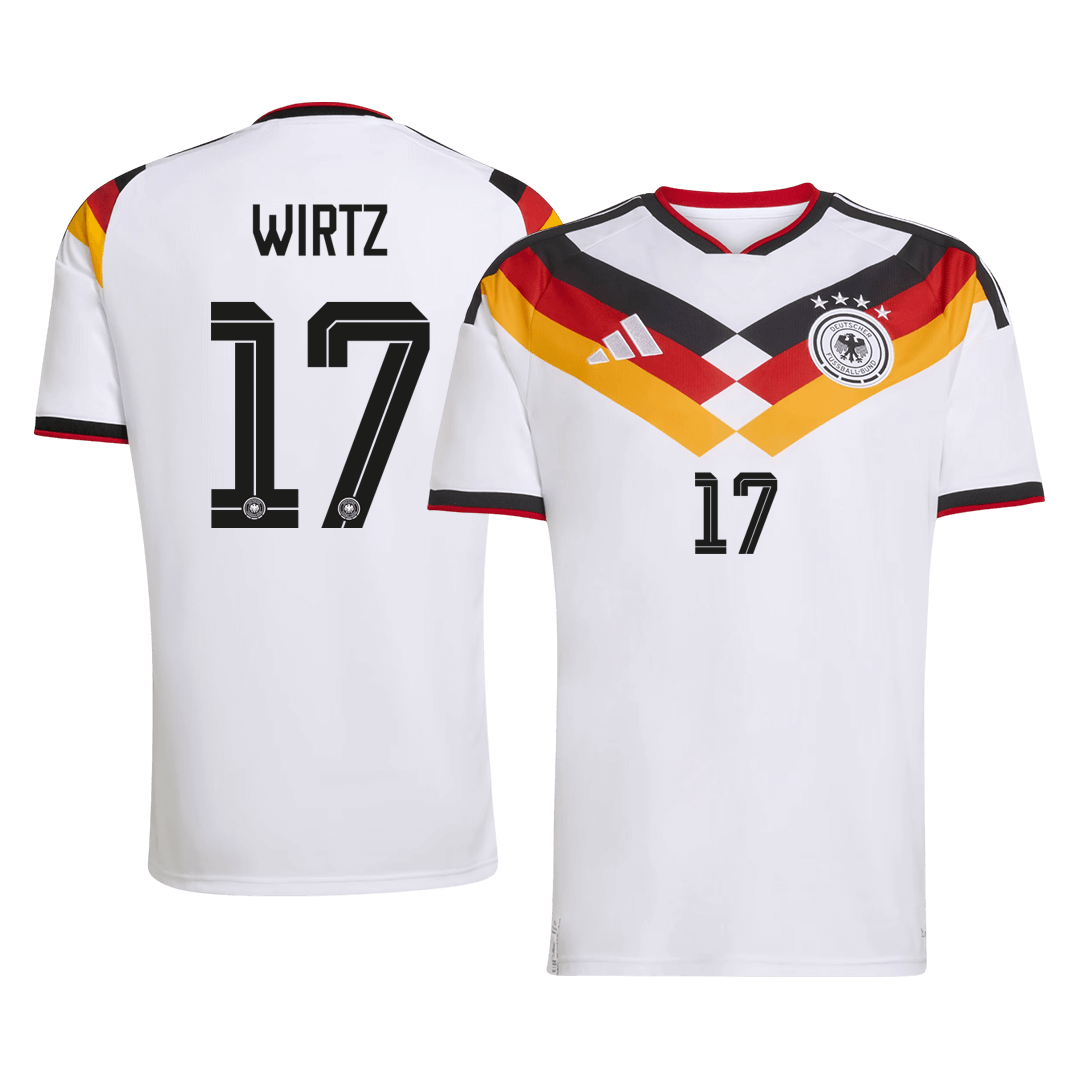 Męska koszulka Niemiec domowa WIRTZ #17 – Mundial 2026