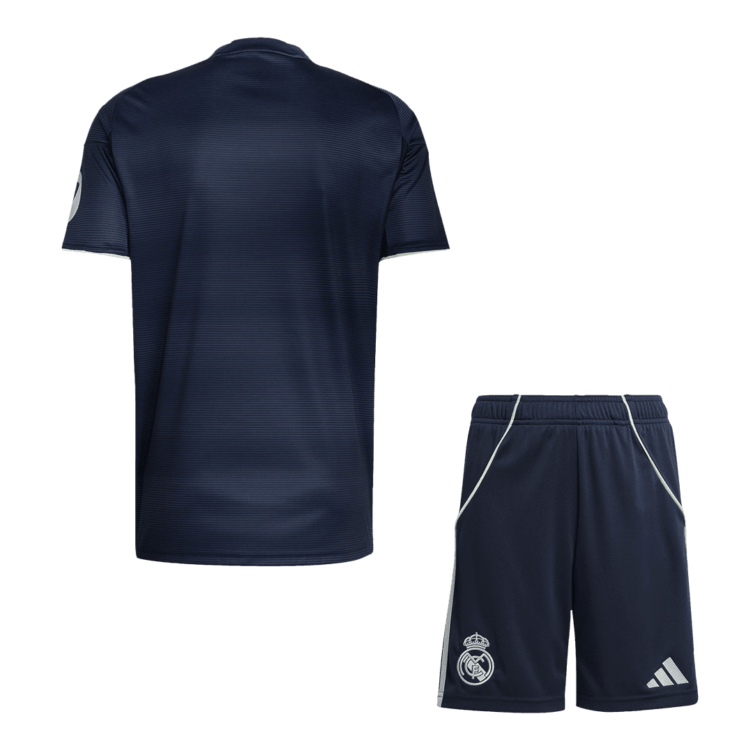 Męski Zestaw Wyjazdowy Real Madryt (Koszulka+Spodenki) 2025/26 - Topowe Koszulki Pilkarskie Sklep Internetowy