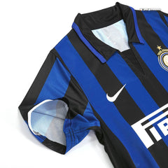 Męska domowa koszulka piłkarska Retro 2007/08 Inter Mediolan - Topowe Koszulki Pilkarskie Sklep Internetowy