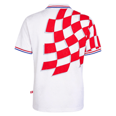 Męska koszulka Chorwacji domowa Retro - Mundial 1998