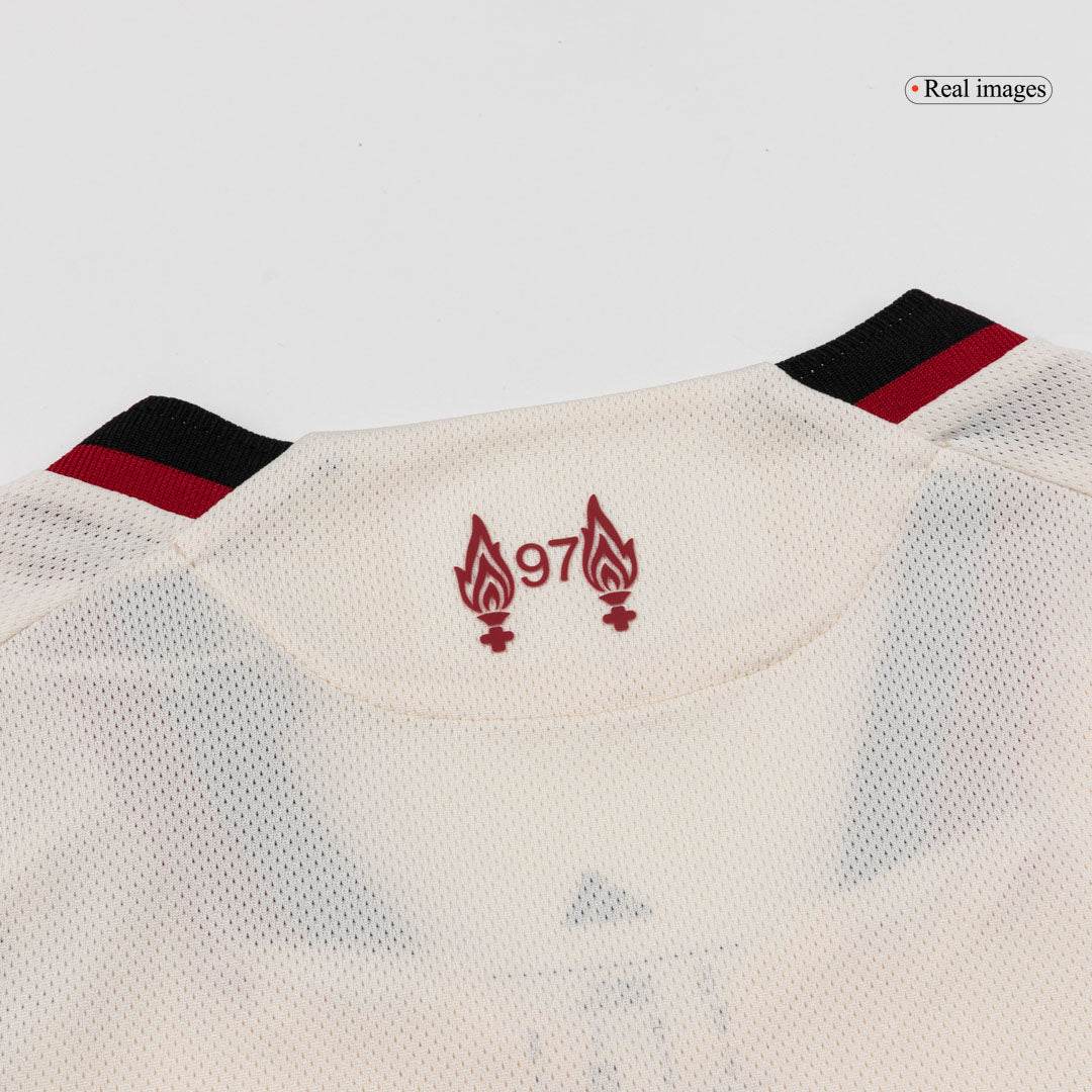 Męska Koszulka Wyjazdowa Liverpool Wersja Piłkarska 25/26 - Slim Fit - Topowe Koszulki Pilkarskie Sklep Internetowy