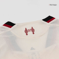 Męska Koszulka Wyjazdowa Liverpool Wersja Piłkarska 25/26 - Slim Fit - Topowe Koszulki Pilkarskie Sklep Internetowy