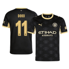 Męska koszulka Manchesteru City wyjazdowa DOKU #11 2026/27 - UCL