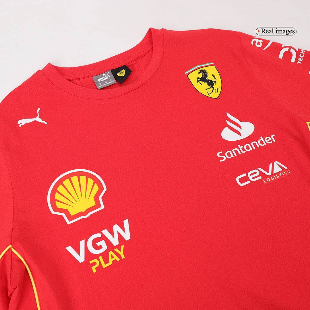 Ferrari F1 Racing Team Koszulka Charles Leclerc #16 2024-Wyprzedaż Sezonowa - Topowe Koszulki Pilkarskie Sklep Internetowy