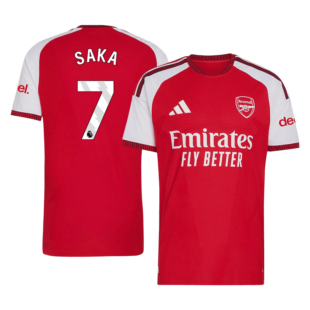 Męska koszulka Arsenalu domowa SAKA #7 wersja zawodnicza 2026/27