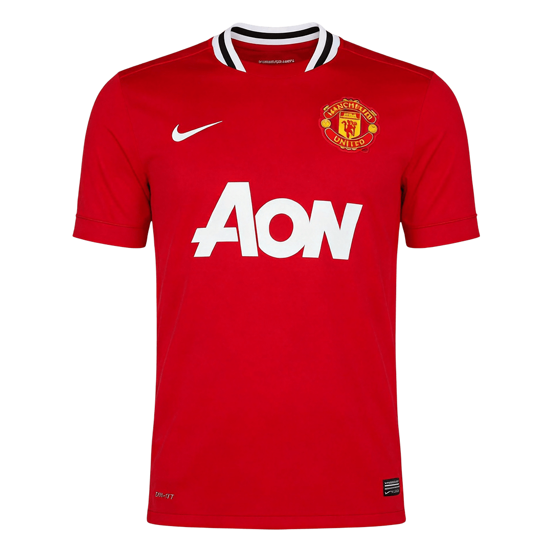 Męska koszulka Manchesteru United domowa Retro 2011/12
