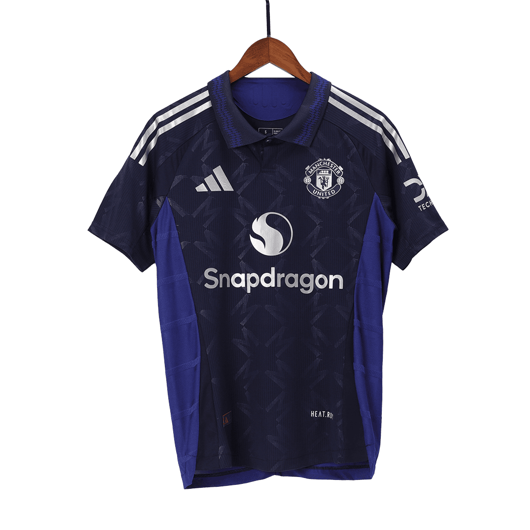 Męska Wysokiej jakości koszulka piłkarska Manchester United w wersji wyjazdowej 2024/25 - Slim Fit - Topowe Koszulki Pilkarskie Sklep Internetowy