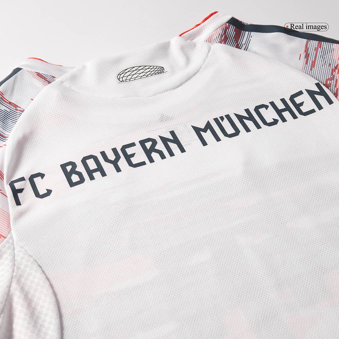 Męska Koszulka Wyjazdowa Bayern Monachium KANE #9 Wersja Piłkarska 2025/26 - Slim Fit - Topowe Koszulki Pilkarskie Sklep Internetowy