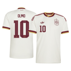 Męska koszulka Hiszpanii wyjazdowa OLMO #10 - Mundial 2026