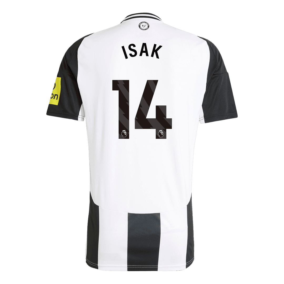 Męska Wysokiej jakości koszulka piłkarska ISAK #14 Newcastle United Home 2024/25 - Topowe Koszulki Pilkarskie Sklep Internetowy