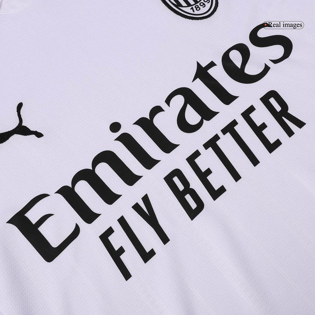 Męska wyjazdowa koszulka piłkarska RAFA LEÃO #10 AC Milan 2024/25 - Topowe Koszulki Pilkarskie Sklep Internetowy