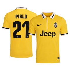 Męska Koszulka Retro Wyjazdowa Juventus PIRLO #21 2013/14