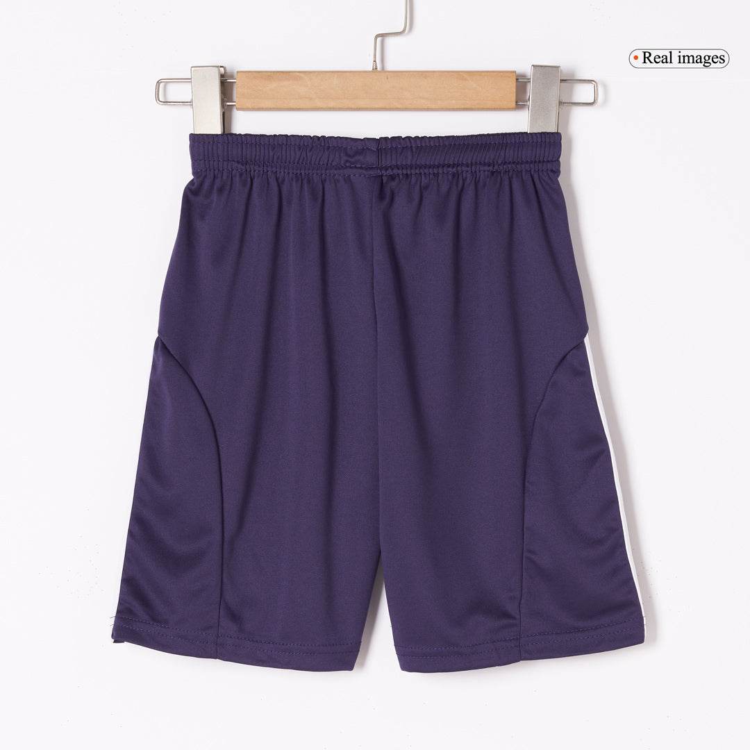 Dziecięcy Zestaw Wyjazdowa Manchester United (Koszulka + Spodenki + Skarpety) 2025/26 - Topowe Koszulki Pilkarskie Sklep Internetowy