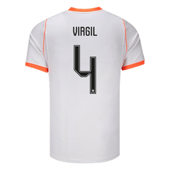 Męska koszulka Holandii wyjazdowa VIRGIL #4 - Mundial 2026